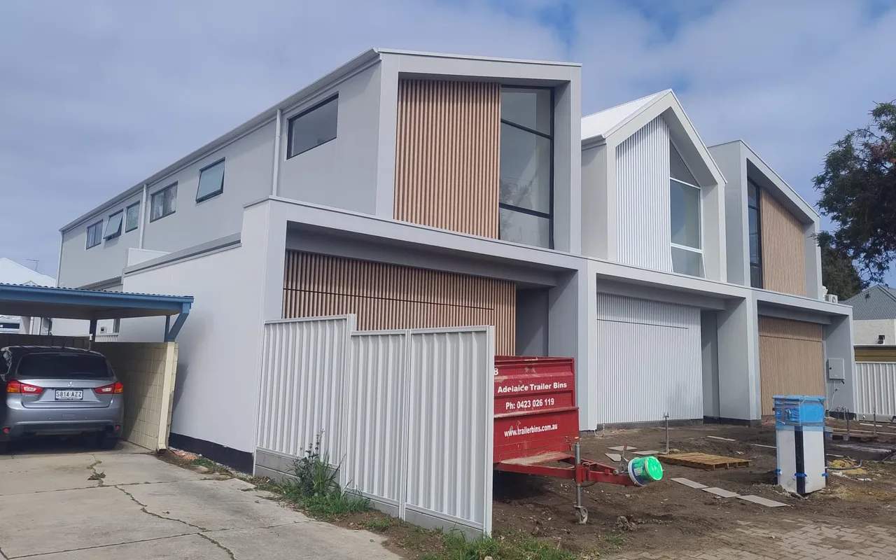 Completed house with Hebel cladding by Ichiban Cladding